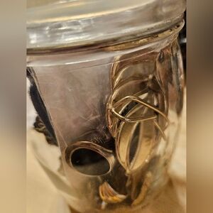 Glass Jar Of Mystery Jewelry
